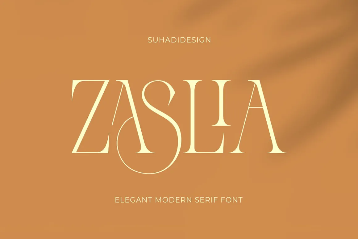 Zaslia - Elegant Ligature Serif