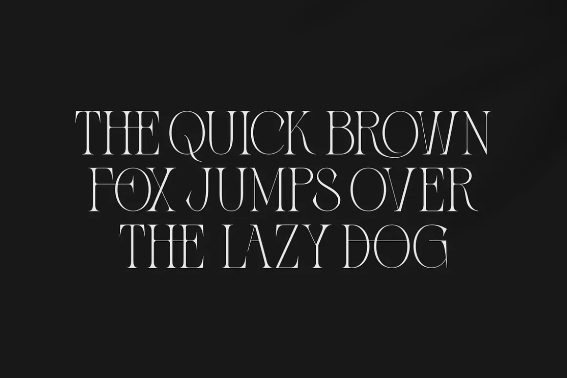 Zaslia - Elegant Ligature Serif