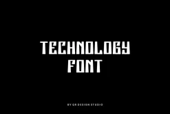 Zatecs - Futuristic & Tech Font