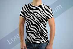 Zebra Skin Seamless Pattern