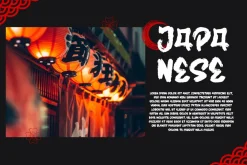 Zenatho - Textured Japanese Font