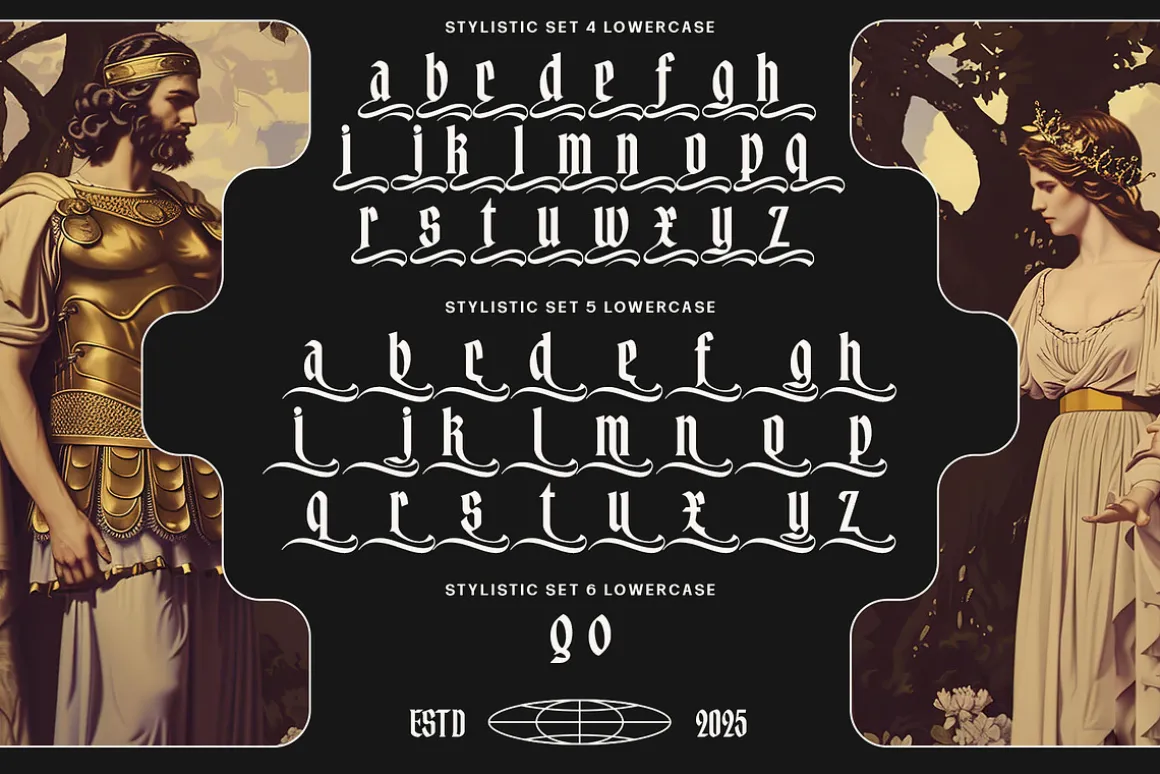 Zentras Typeface