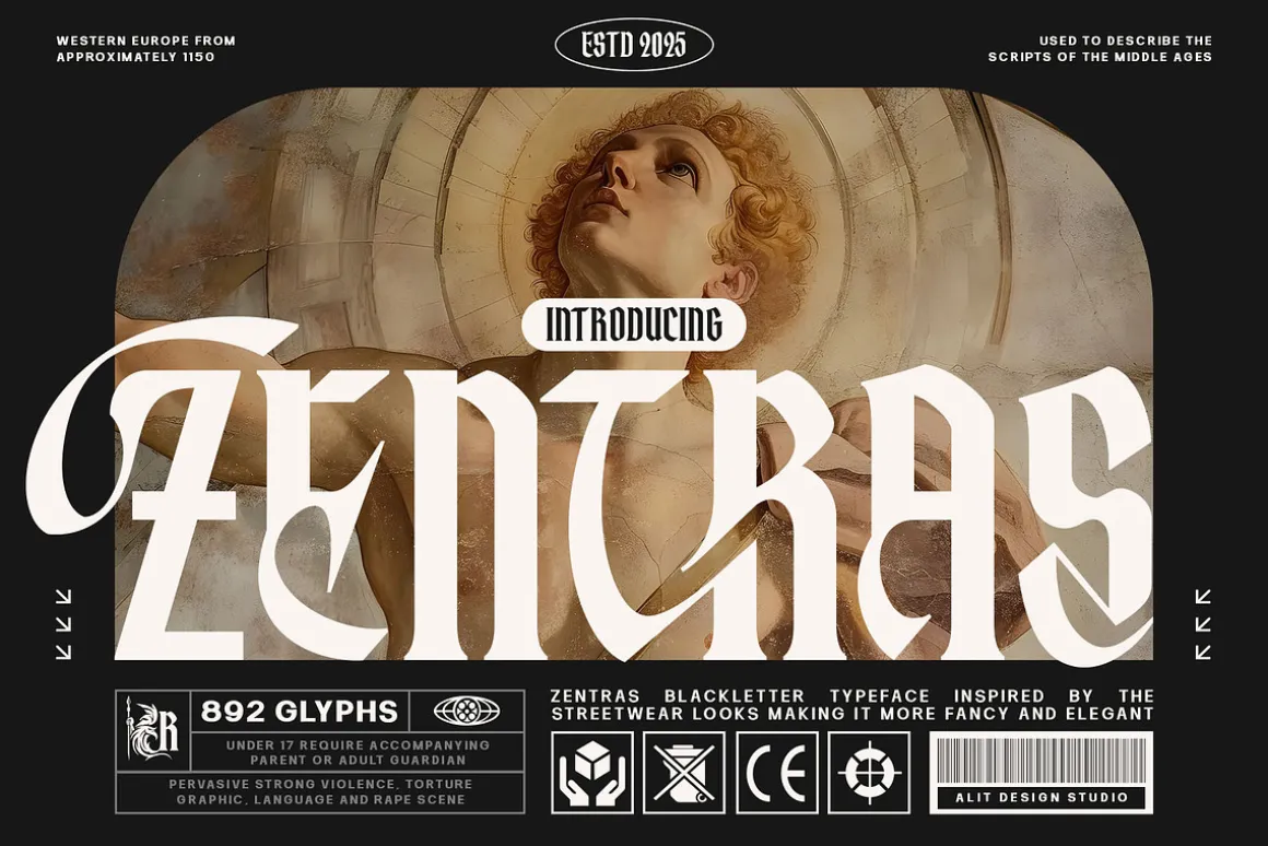 Zentras Typeface