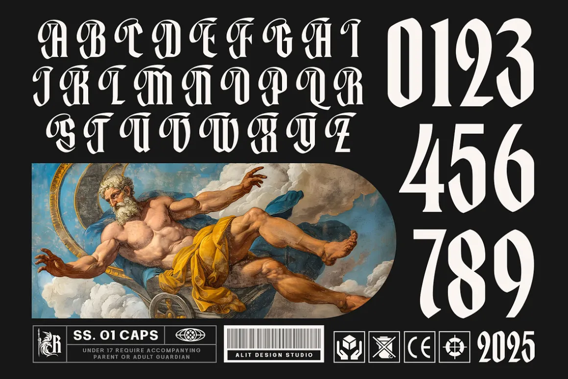 Zentras Typeface