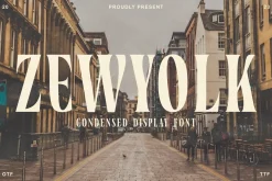 Zewyolk - Bold Condensed Display