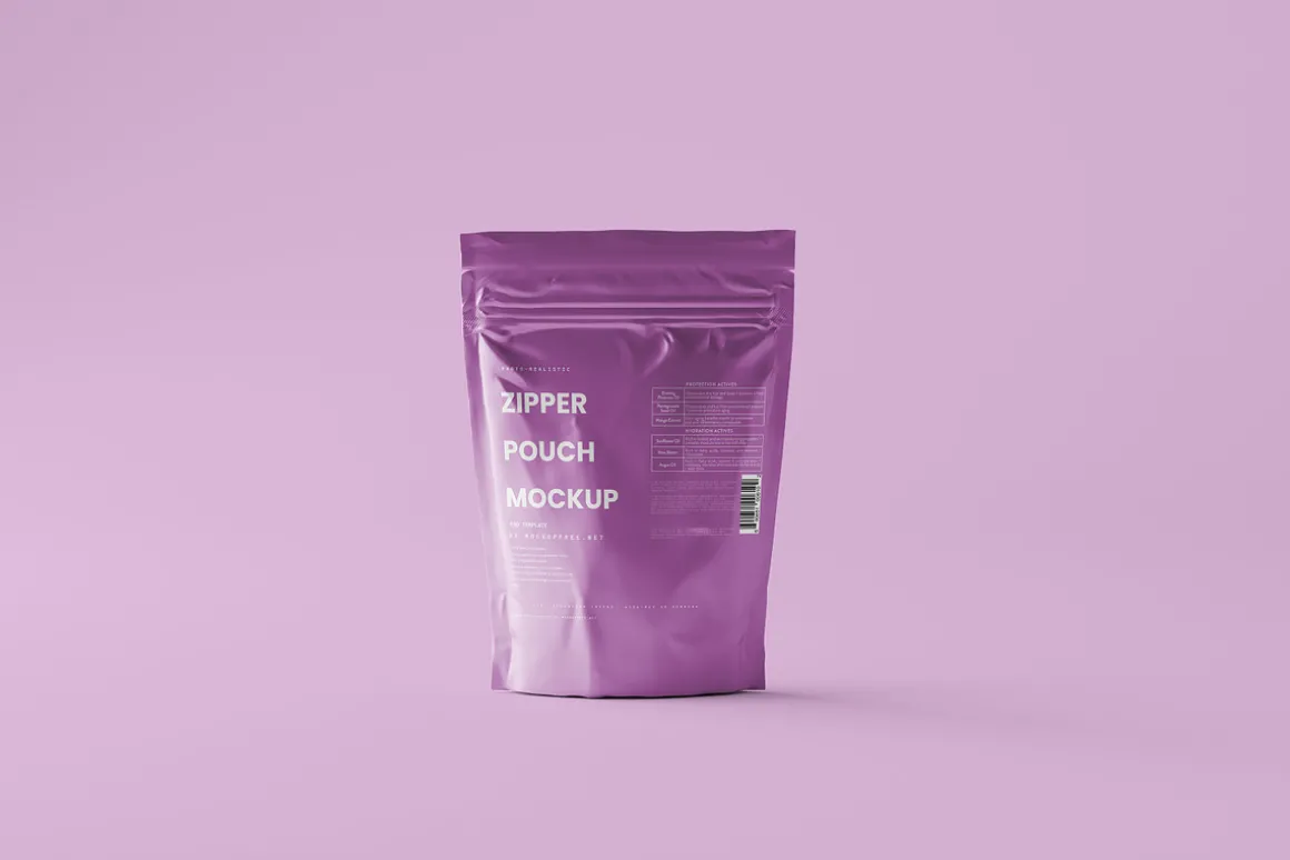 Zipper Pouch Mockup