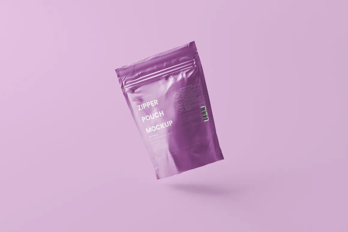 Zipper Pouch Mockup