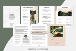 ZOE | Canva Herbalist eBook Template