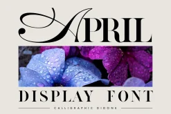 ZP APRIL - Luxury Hybrid Font